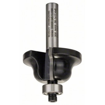 Bosch Профильная фреза B 8 мм, R1 6,3 мм, B 12,7 мм, L 17 мм, G 61 мм (2608628395)