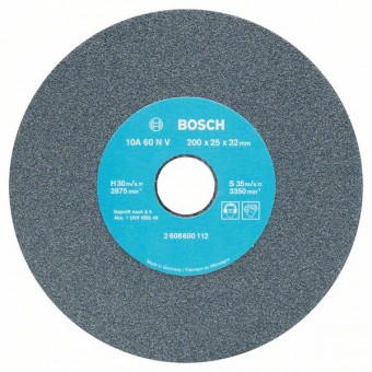 Bosch Шлифкруг для точила с двумя шлифкругами 200 мм, 32 мм, 60 (2608600112)