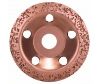 Bosch Твердосплавный чашечный шлифкруг 115 x 22,23 мм, крупнозерн., скошен. (2608600178)