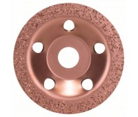 Bosch Твердосплавный чашечный шлифкруг 115 x 22,23 мм, среднезерн., плоск. (2608600176)