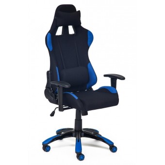 Кресло «Айгир» (iGear) (Чёрная + синяя ткань)