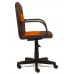 Кресло «Багги» (Baggi) (Коричневая + оранжевая ткань)