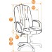Кресло CH 833 (Серая ткань + серая сетка)
