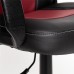 Кресло «Парма» (Parma) (Чёрно-бордовая искусственная кожа)