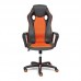 Кресло офисное TetChair «Racer» (металлик/оранжевый)