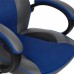 Кресло офисное TetChair «Racer GT new» (металлик/синий)