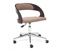Кресло офисное TetChair «Jazz» (палисандр, экошерсть, коричневый)
