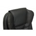 Кресло «Барон» (BARON) (Искусственная чёрная кож+искусственная перфорированная чёрная кожа)
