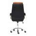 Кресло «Gloss» (Черная+коричневая искусственная кожа)