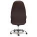 Кресло «Босс люкс» (Boss lux) (Искусственная коричневая кожа + Искусственная коричневая перфорированная кожа)
