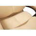 Кресло «Grand» (beige) (Искусственная бежевая кожа + бронзовая сетка)