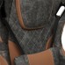 Кресло офисное TetChair «iMatrix» (серый/коричневый)
