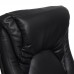 Кресло офисное «Max» (Рециклированная искусственная чёрная кожа)