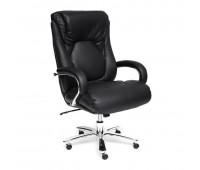 Кресло офисное «Max» (Рециклированная чёрная кожа)