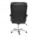 Кресло офисное «Max» (Рециклированная чёрная кожа)