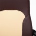 Кресло «Parmа» (Искусственная коричневая + бежевая кожа)