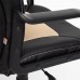 Кресло «Parmа» (Искусственная чёрная + бежевая кожа)