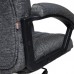 Кресло СH 888 ткань/сетка (Серая ткань + серая сетка)