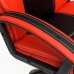 Кресло «Twister» (Чёрно-красная искусственная кожа)