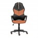 Кресло «iWheel» (brown) (Черная+коричневая искусственная кожа)