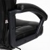 Кресло CH 9944 хром (Искусственная чёрная кожа)