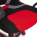 Кресло «Runner» (Чёрная + красная ткань)