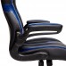 Кресло «Rocket» (Чёрно-синяя искусственная кожа)