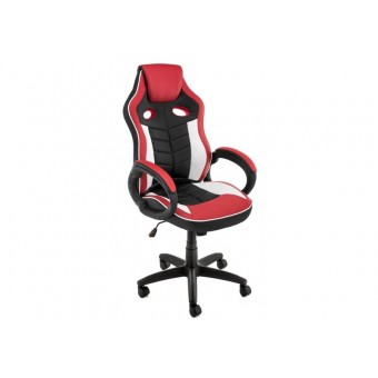 Компьютерное кресло Woodville Anis черное / красное / белое