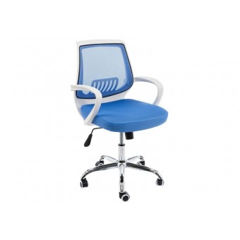 Компьютерное кресло Woodville Ergoplus белое / голубое