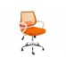 Компьютерное кресло Woodville Ergoplus белое / оранжевое