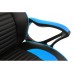 Компьютерное кресло Woodville Leon черное / голубое