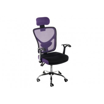 Компьютерное кресло Woodville Lody 1 фиолетовое / черное