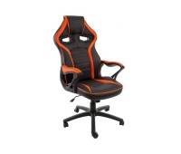 Компьютерное кресло Woodville Monza черное / оранжевое